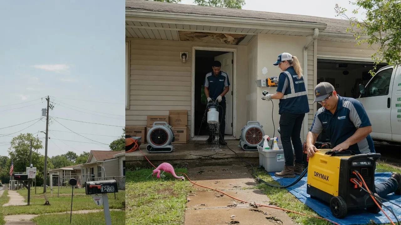Storm Damage Water Removal in Boswell, IN near me